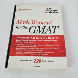 Math Workout for‎ the GMAT by Princeton Review Paperback